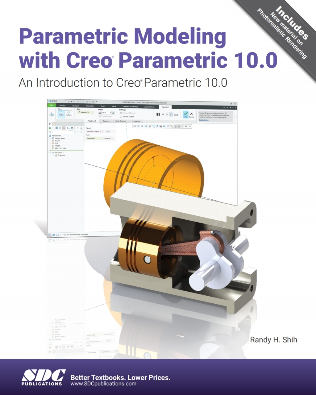 Parametric Modeling with Creo Parametric 10.0: An Introduction to Creo Parametric 10.0 13th Edition â€“ PDF/EPUB Version Downloadable