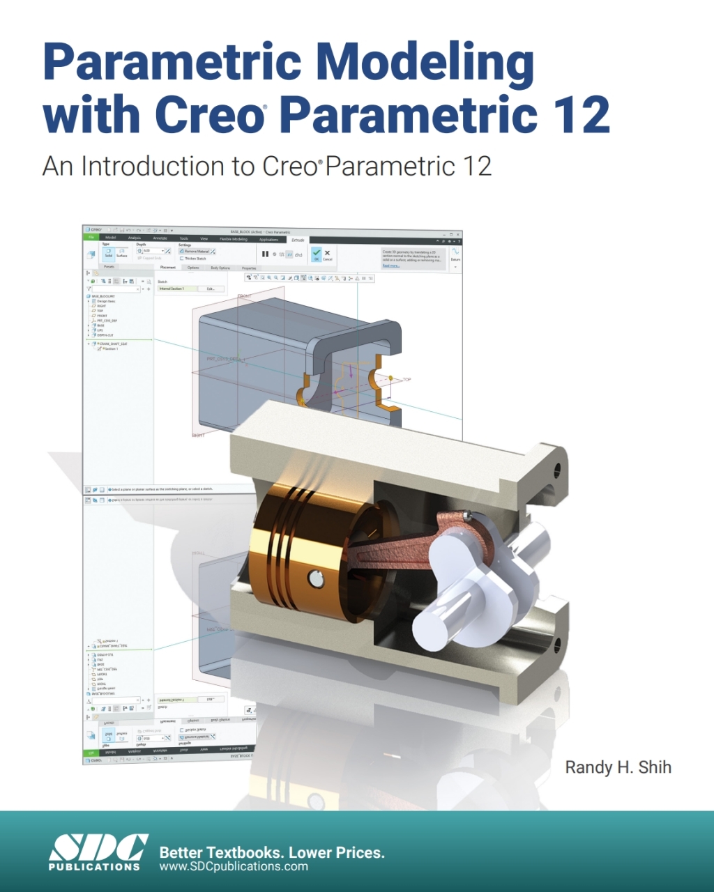 Parametric Modeling with Creo Parametric 12.0: An Introduction to Creo Parametric 12.0 15th Edition â€“ PDF/EPUB Version Downloadable