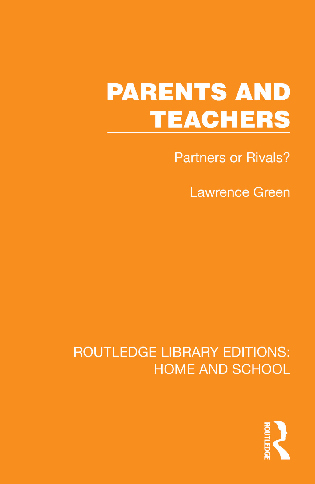 Parents and Teachers Partners or Rivals? 1st Edition â€“ PDF/EPUB Version Downloadable