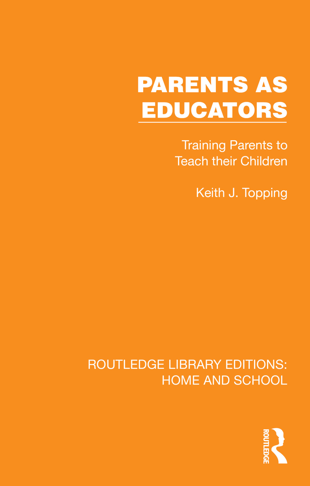 Parents as Educators 1st Edition â€“ PDF/EPUB Version Downloadable