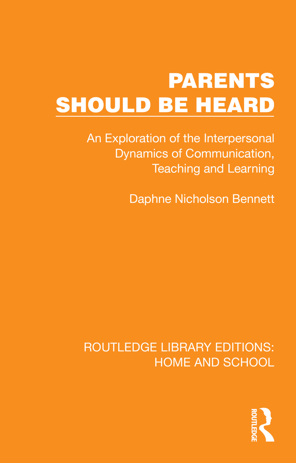 Parents Should Be Heard 1st Edition â€“ PDF/EPUB Version Downloadable