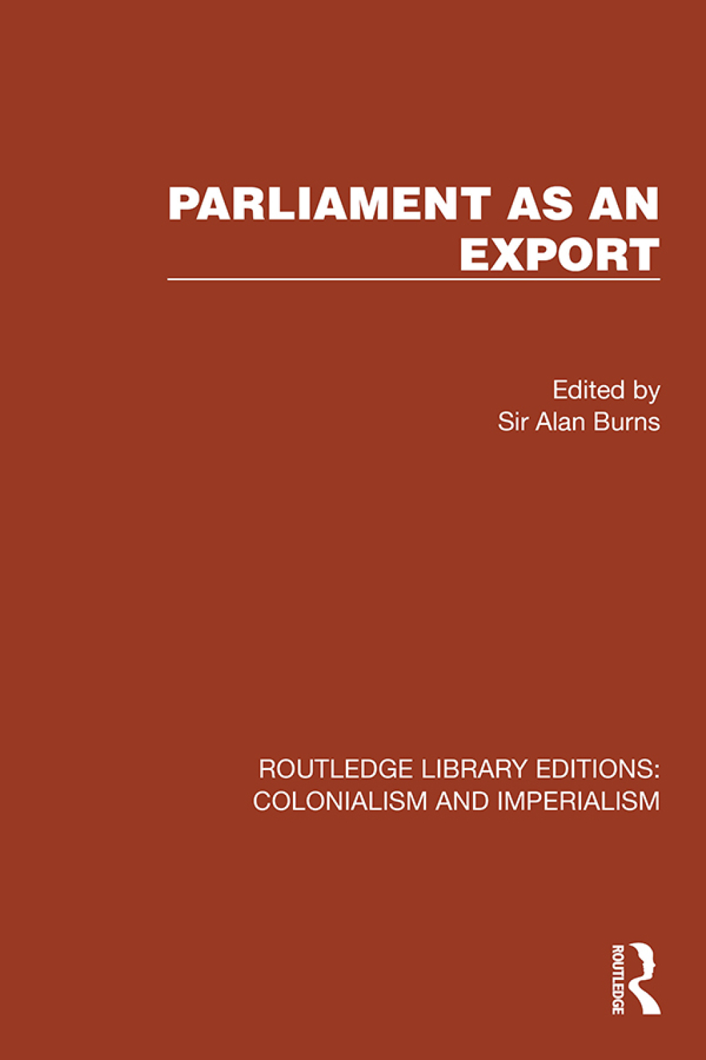 Parliament as an Export 1st Edition â€“ PDF/EPUB Version Downloadable