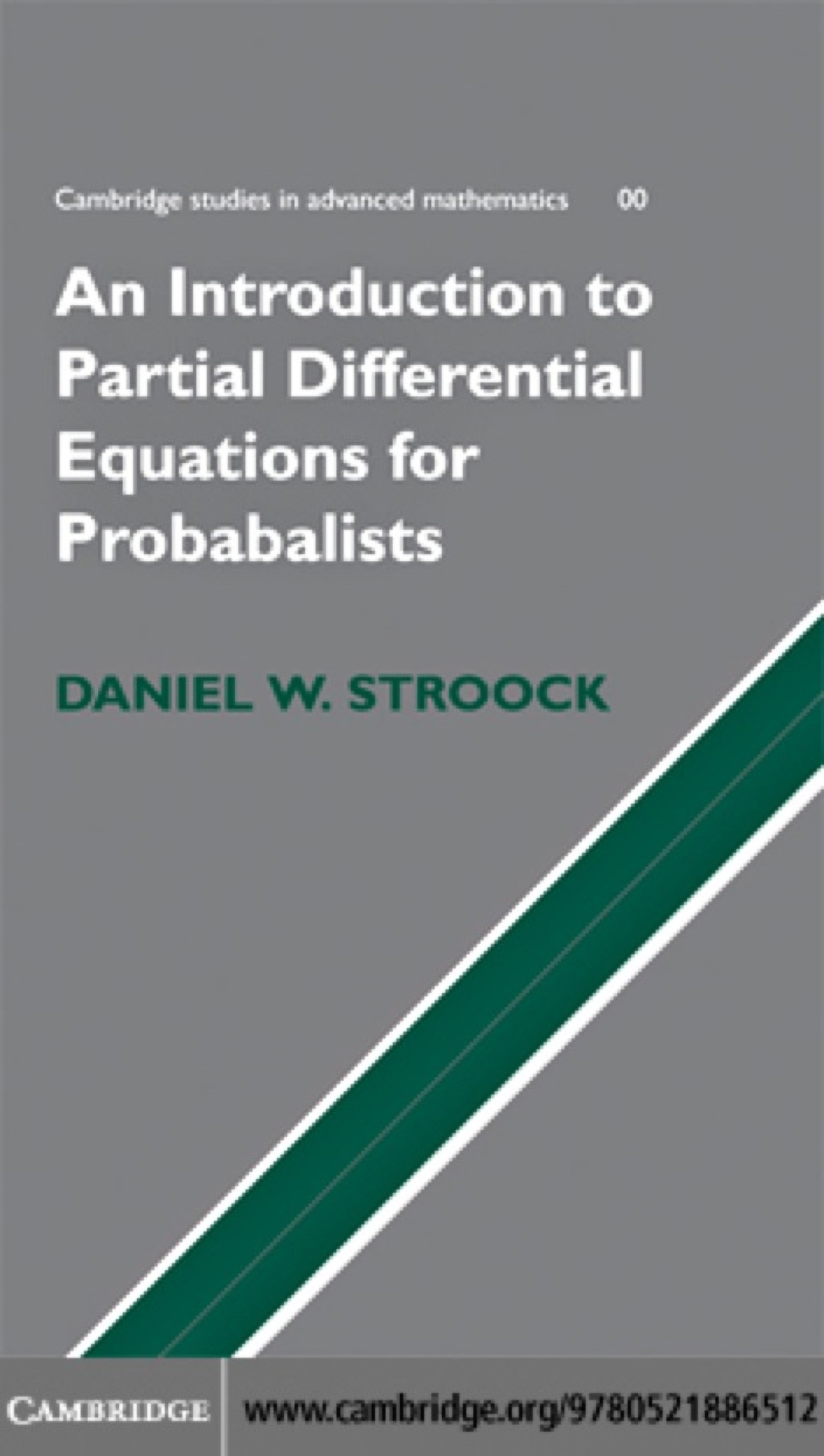 Partial Differential Equations for Probabilists 1st Edition â€“ PDF/EPUB Version Downloadable