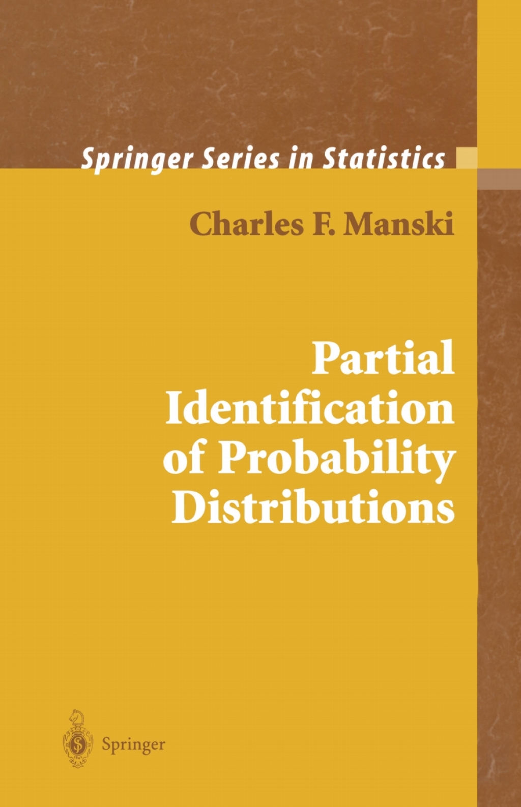 Partial Identification of Probability Distributions  â€“ PDF/EPUB Version Downloadable