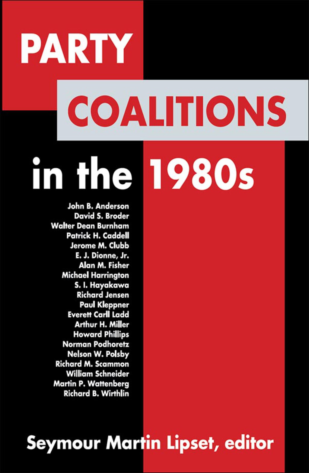 Party Coalitions in the 1980s 1st Edition â€“ PDF/EPUB Version Downloadable