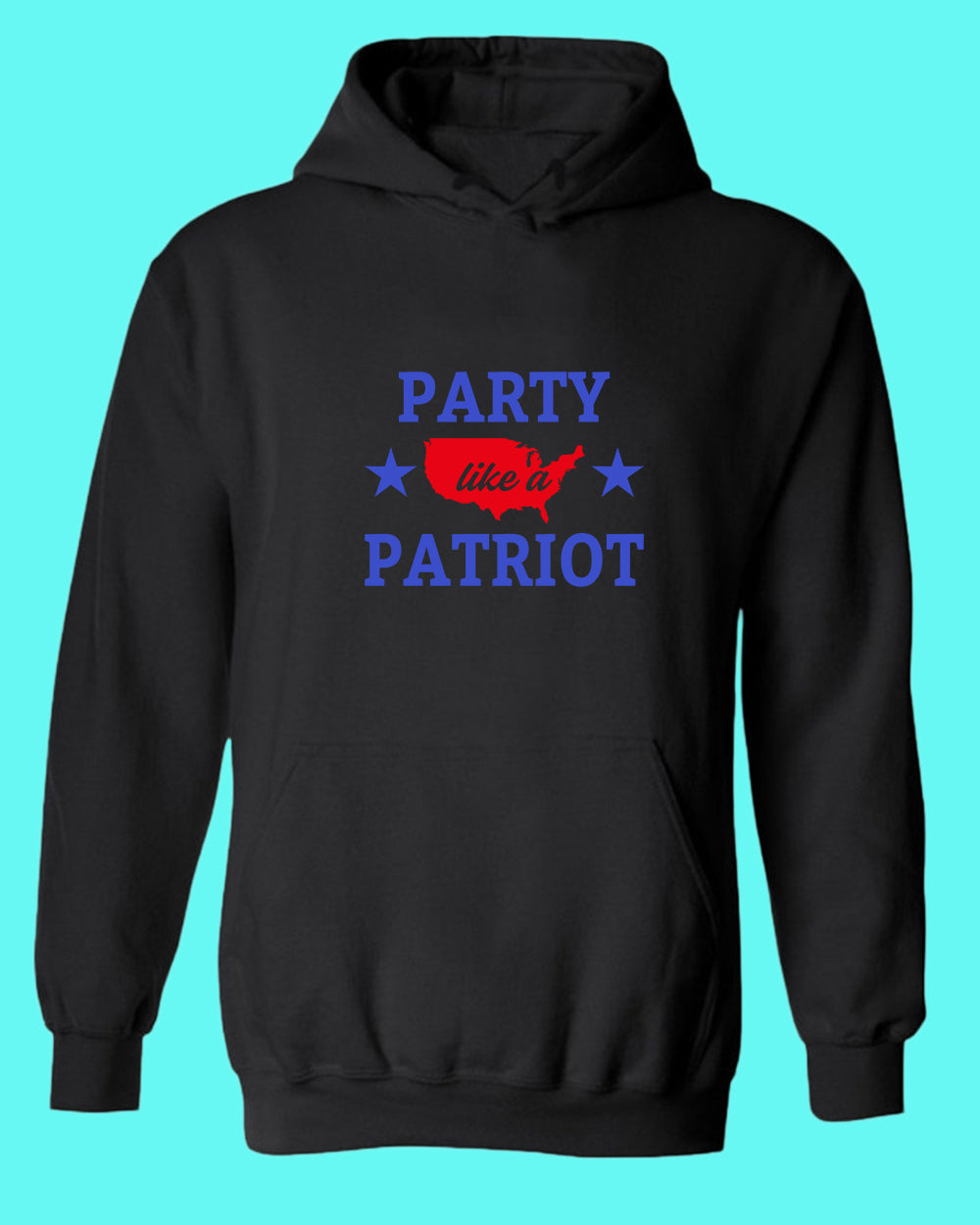 Party like a Patriot America hoodie