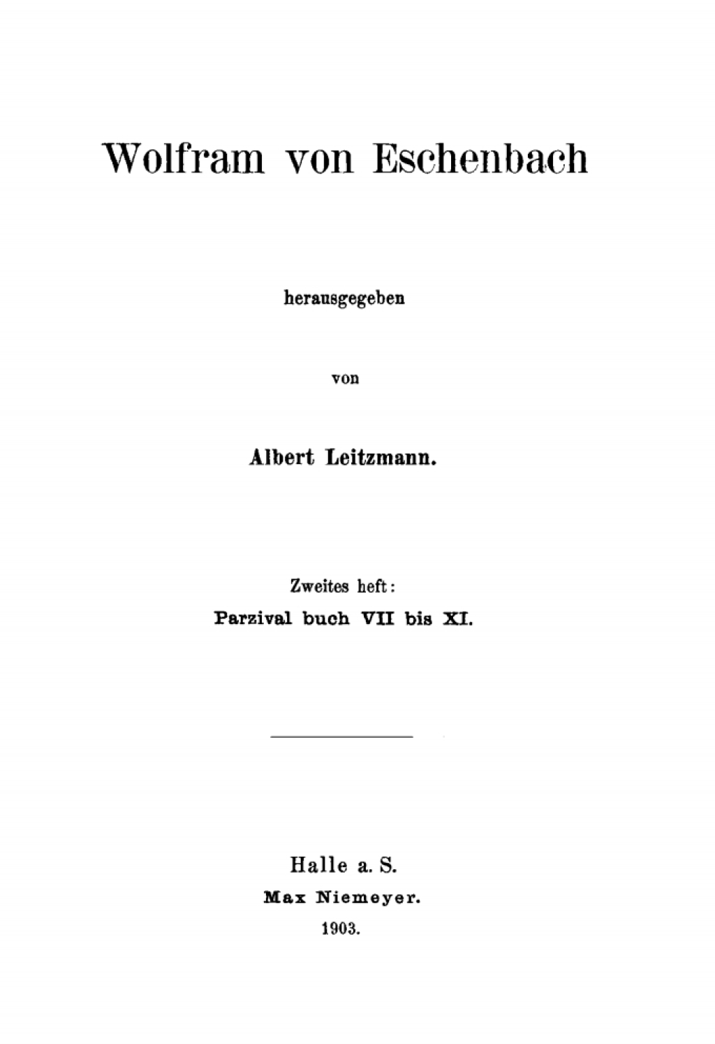 Parzival Buch VII bis XI 1st Edition â€“ PDF/EPUB Version Downloadable