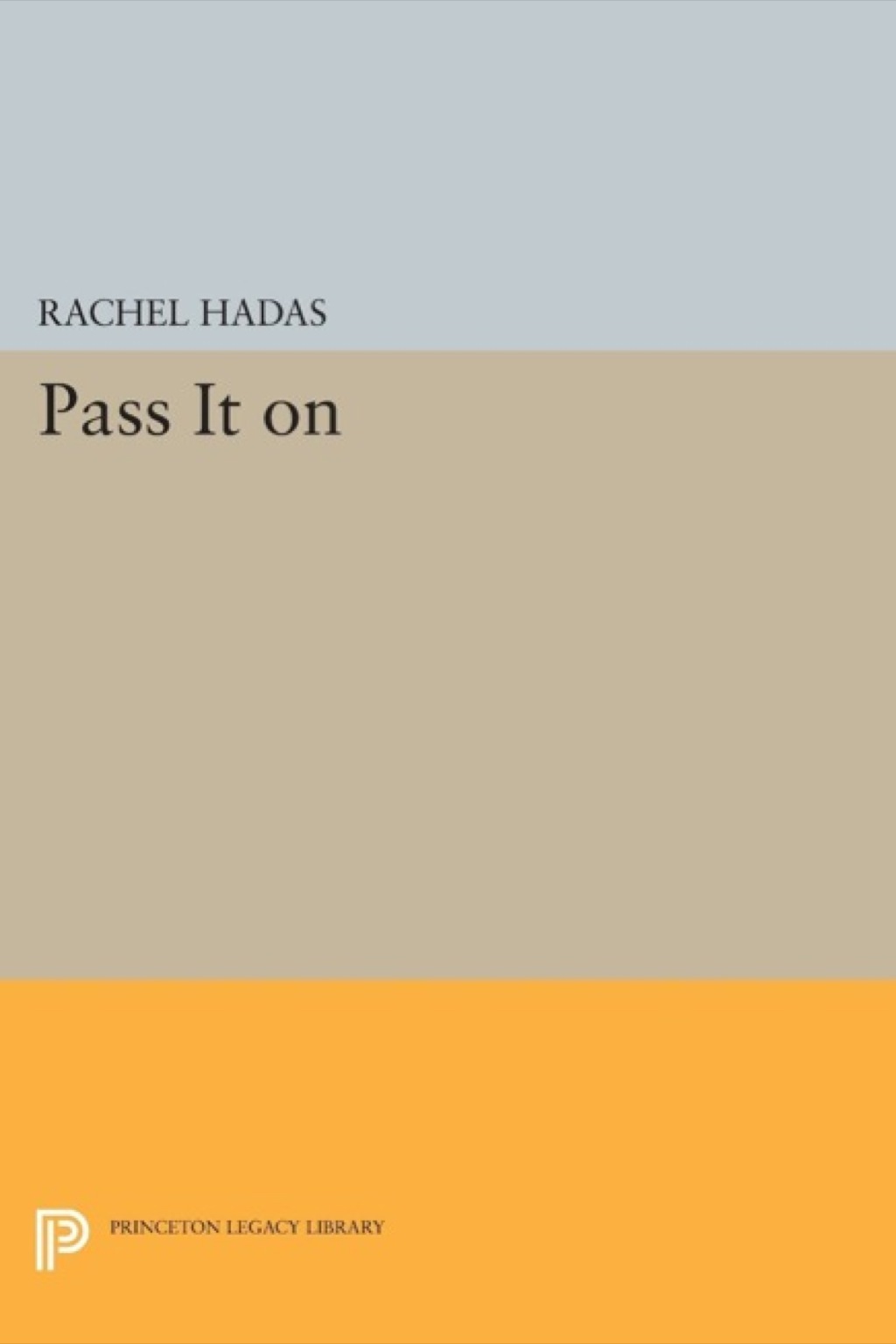 Pass It On  â€“ PDF/EPUB Version Downloadable