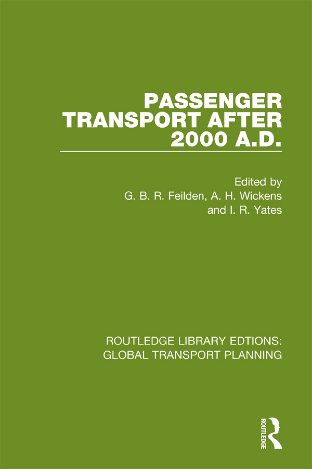 Passenger Transport After 2000 A.D. 1st Edition â€“ PDF/EPUB Version Downloadable