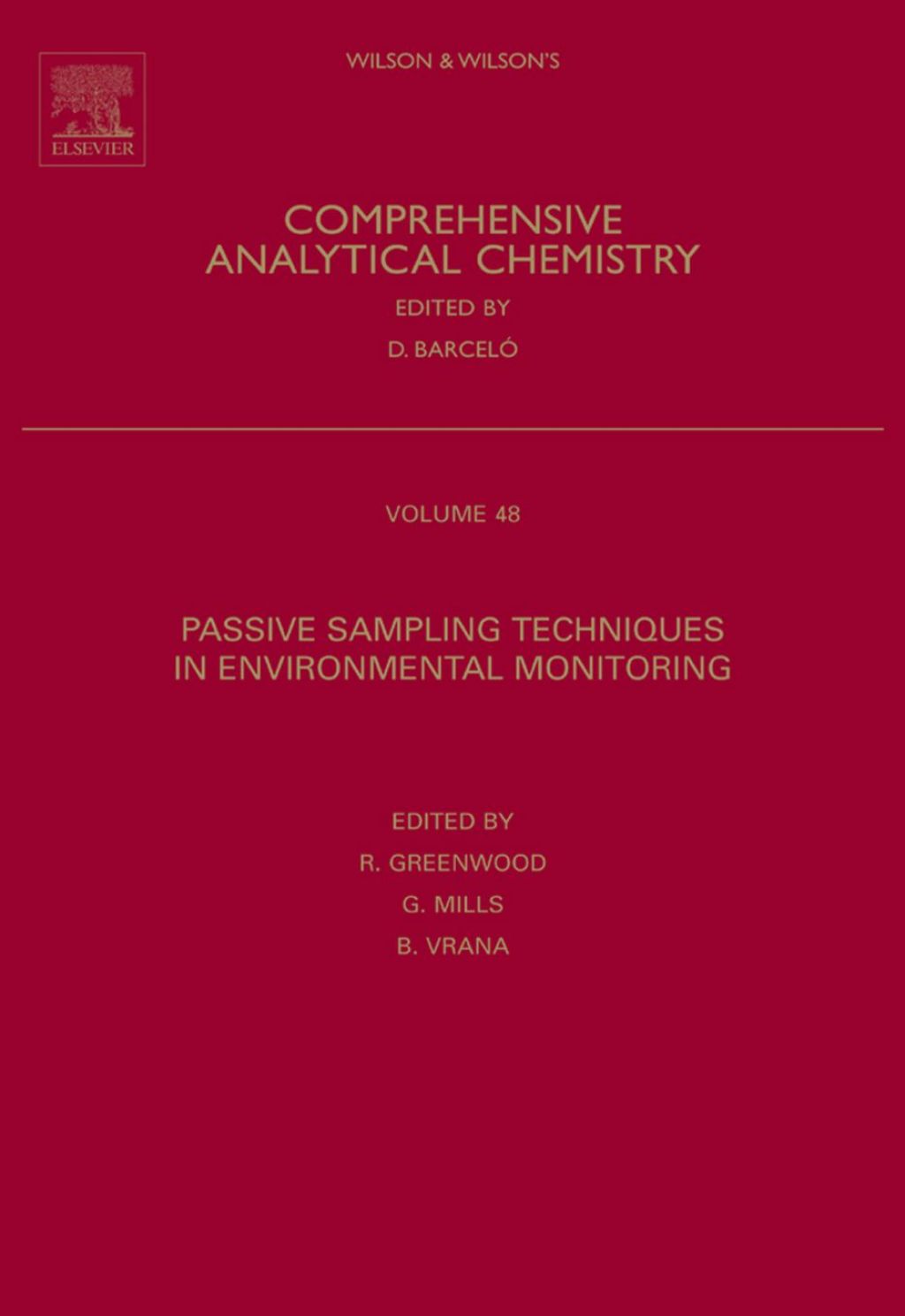 Passive Sampling Techniques in Environmental Monitoring  â€“ PDF/EPUB Version Downloadable