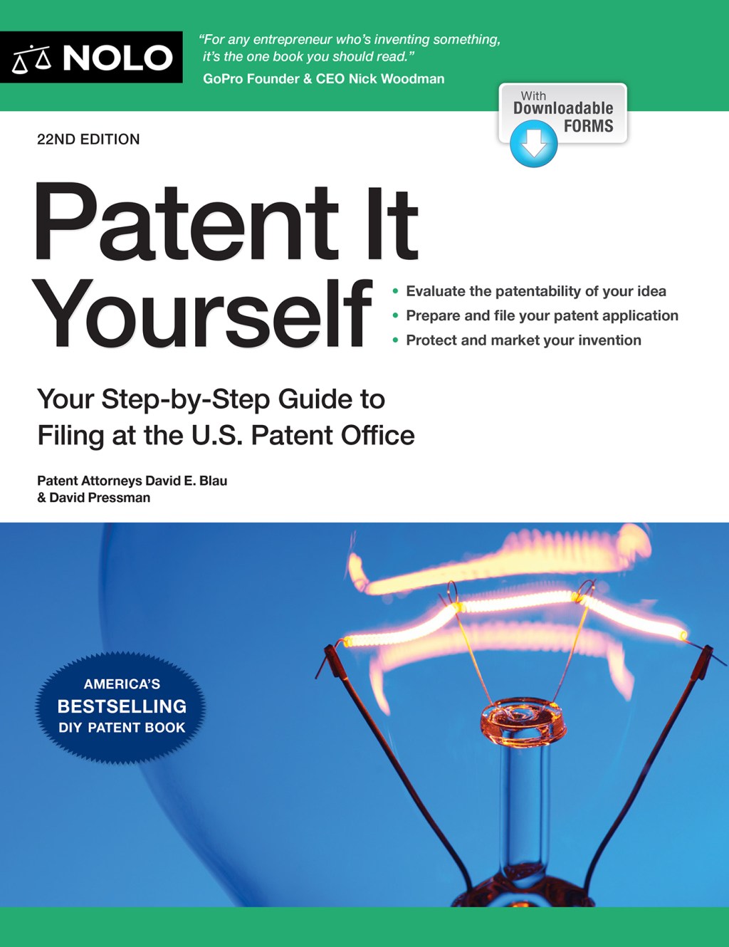 Patent It Yourself Your Step-by-Step Guide to Filing at the U.S. Patent Office 22nd Edition â€“ PDF/EPUB Version Downloadable