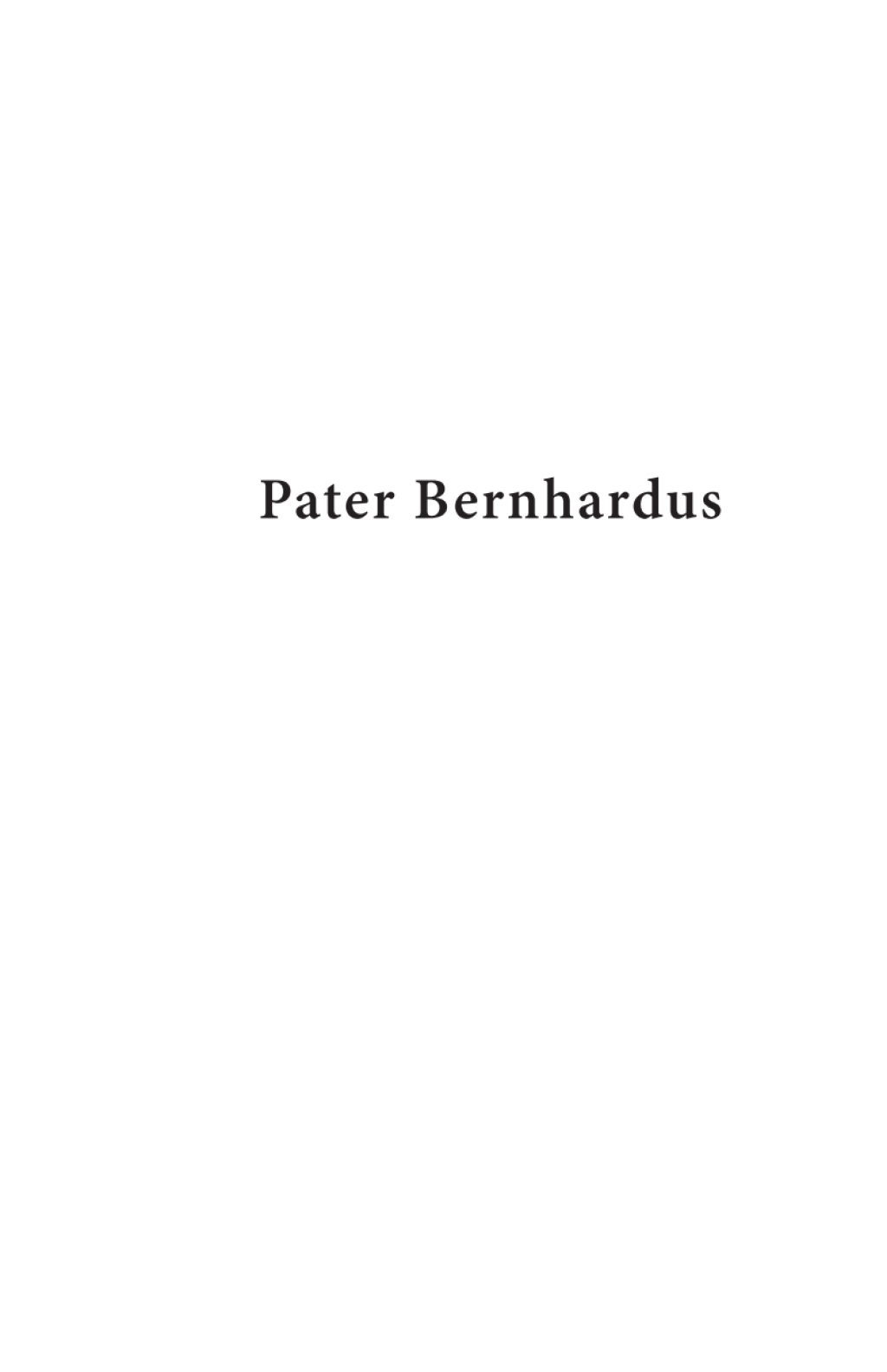 Pater Bernhardus Martin Luther and Bernard of Clairvaux. Collected Works Volume 2. 2nd Edition â€“ PDF/EPUB Version Downloadable