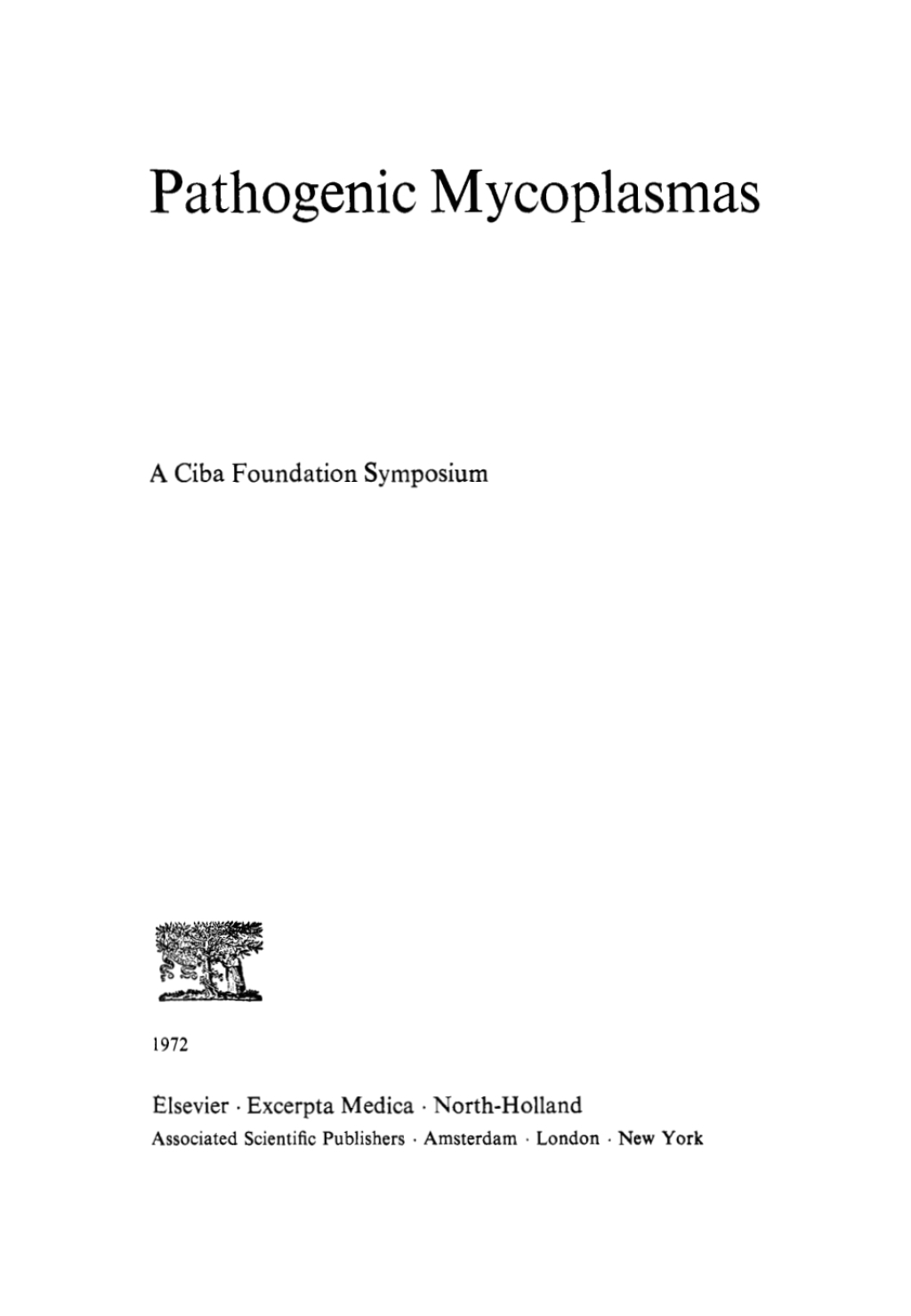 Pathogenic Mycoplasmas 1st Edition â€“ PDF/EPUB Version Downloadable