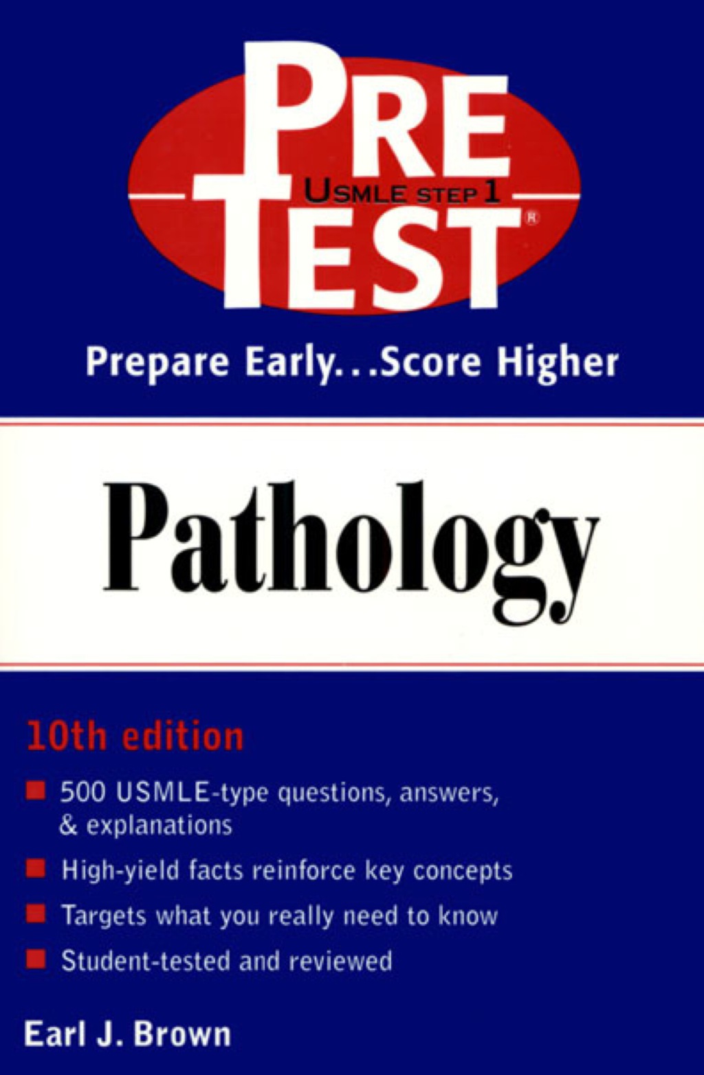 Pathology: PreTest Self-Assessment and Review 10th Edition - (PDF/EPUB Version)