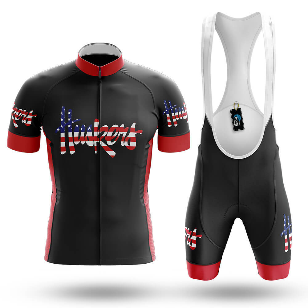 Patriotic Cornhuskers - Men's Cycling Full Set