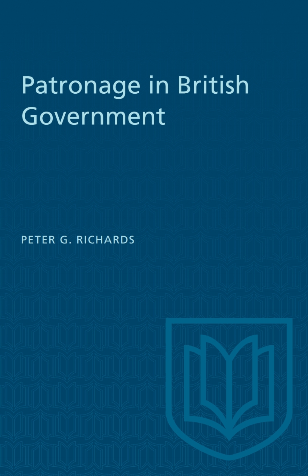 Patronage in British Government 1st Edition â€“ PDF/EPUB Version Downloadable