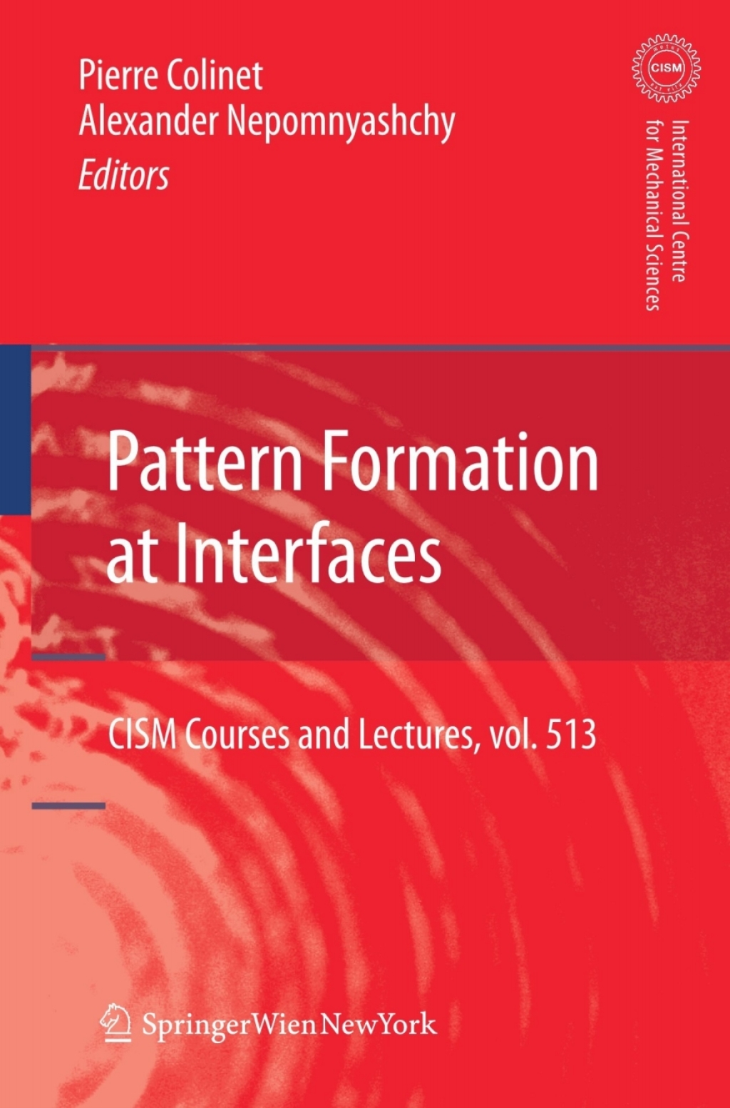Pattern Formation at Interfaces  â€“ PDF/EPUB Version Downloadable