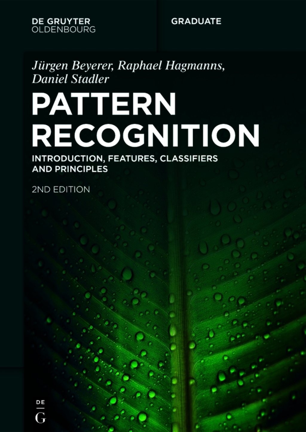 Pattern Recognition Introduction, Features, Classifiers and Principles 2nd Edition â€“ PDF/EPUB Version Downloadable