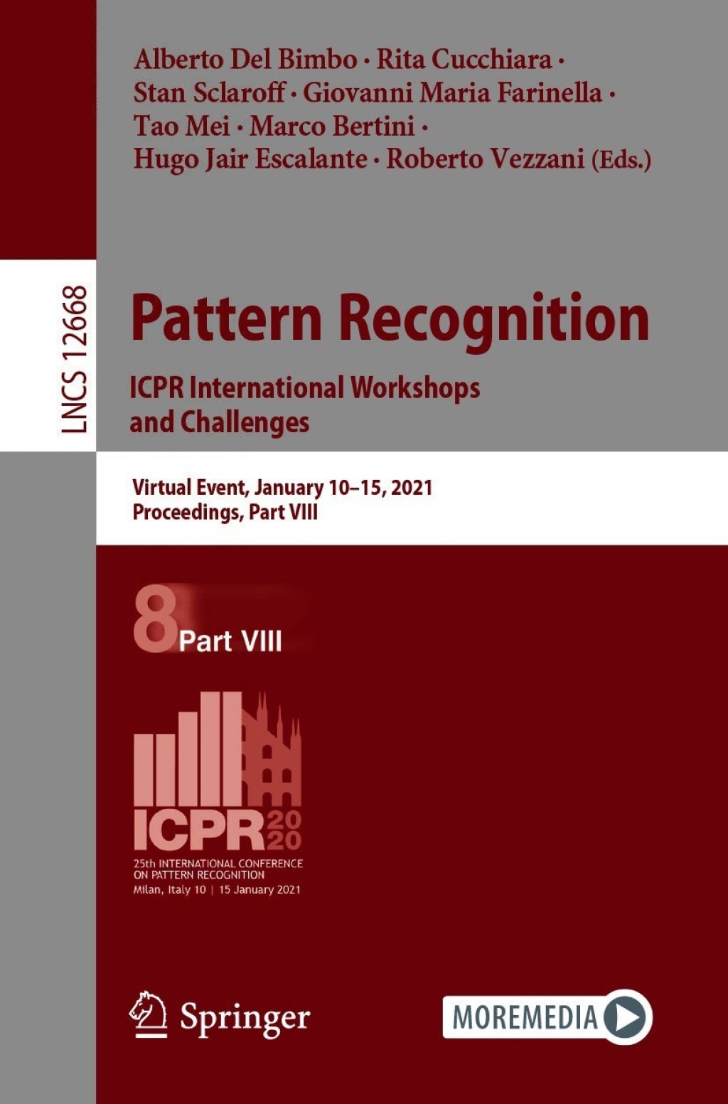 Pattern Recognition. ICPR International Workshops and Challenges Virtual Event, January 10-15, 2021, Proceedings, Part VIII  â€“ PDF/EPUB Version Downloadable