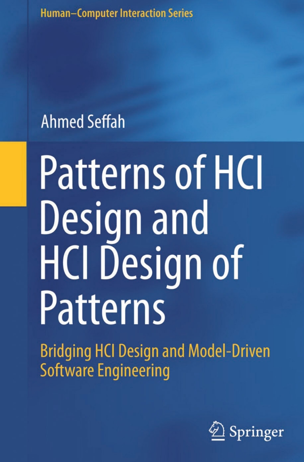Patterns of HCI Design and HCI Design of Patterns Bridging HCI Design ...