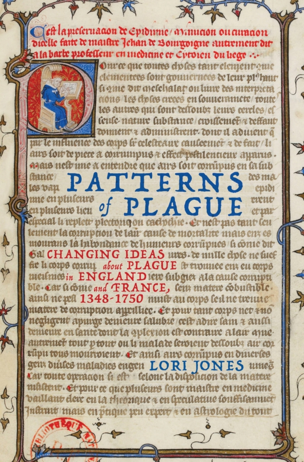Patterns of Plague Changing Ideas about Plague in England and France, 1348â€“1750  â€“ PDF/EPUB Version Downloadable
