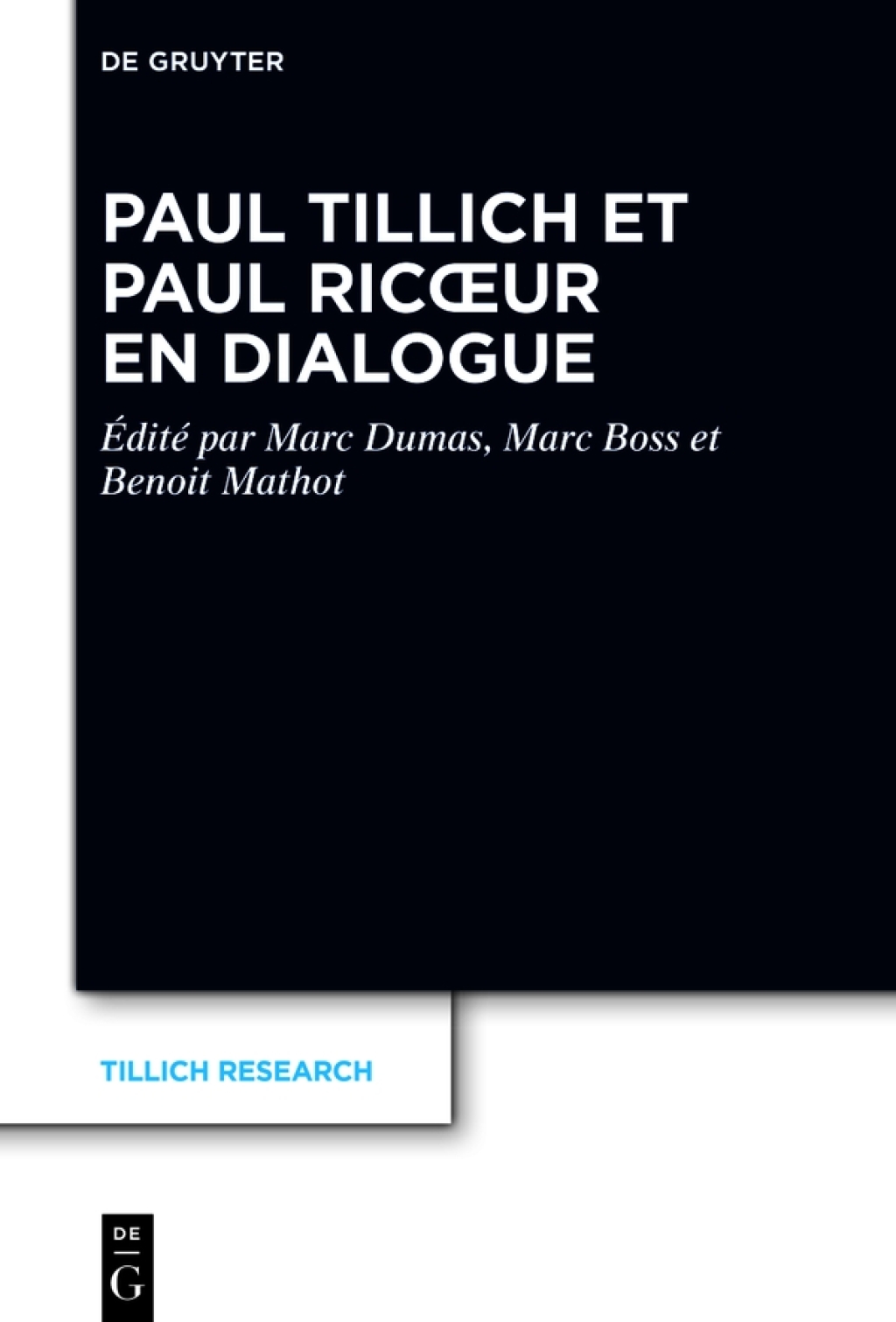 Paul Tillich et Paul RicÅ“ur en dialogue 1st Edition â€“ PDF/EPUB Version Downloadable