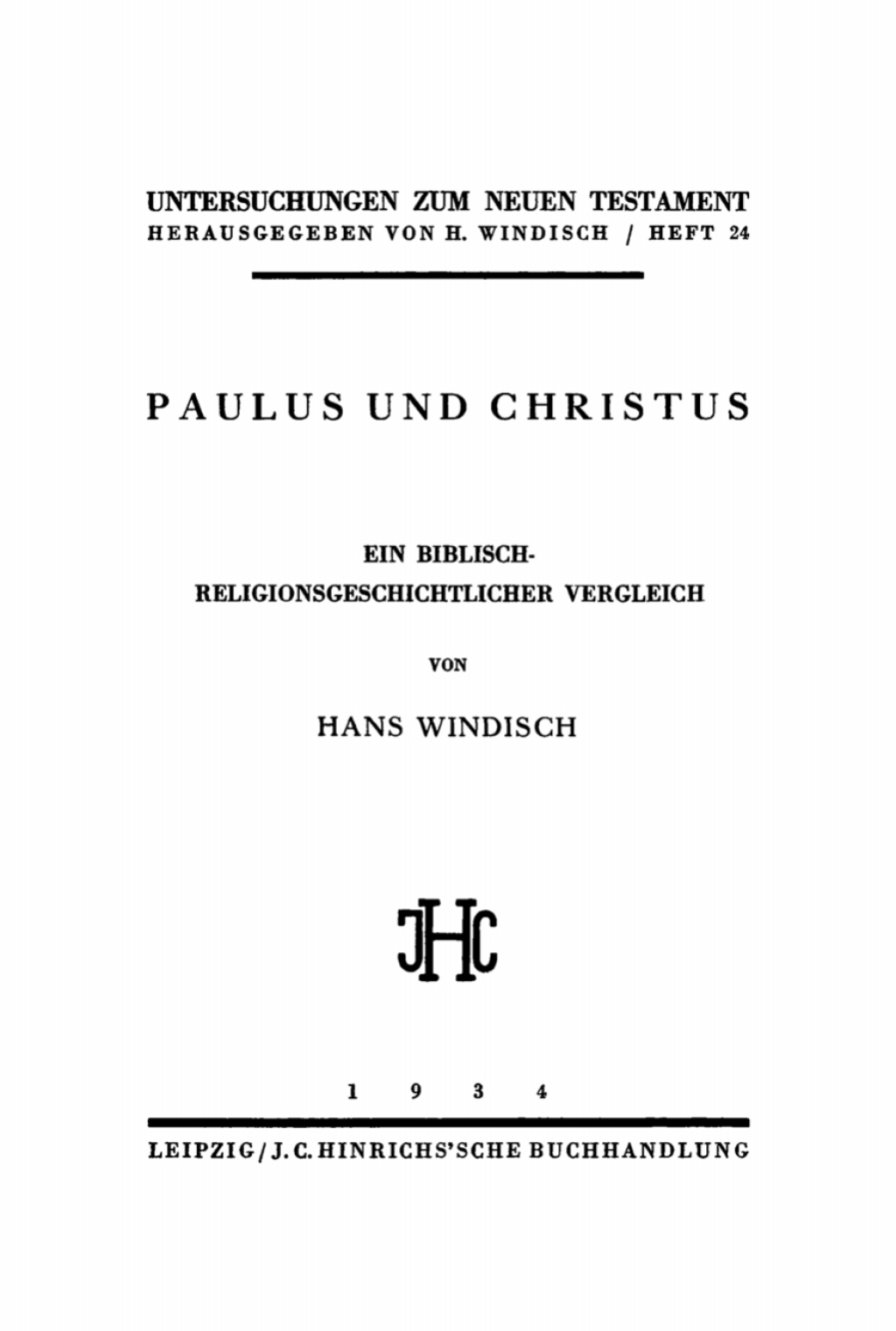 Paulus und Christus 1st Edition â€“ PDF/EPUB Version Downloadable