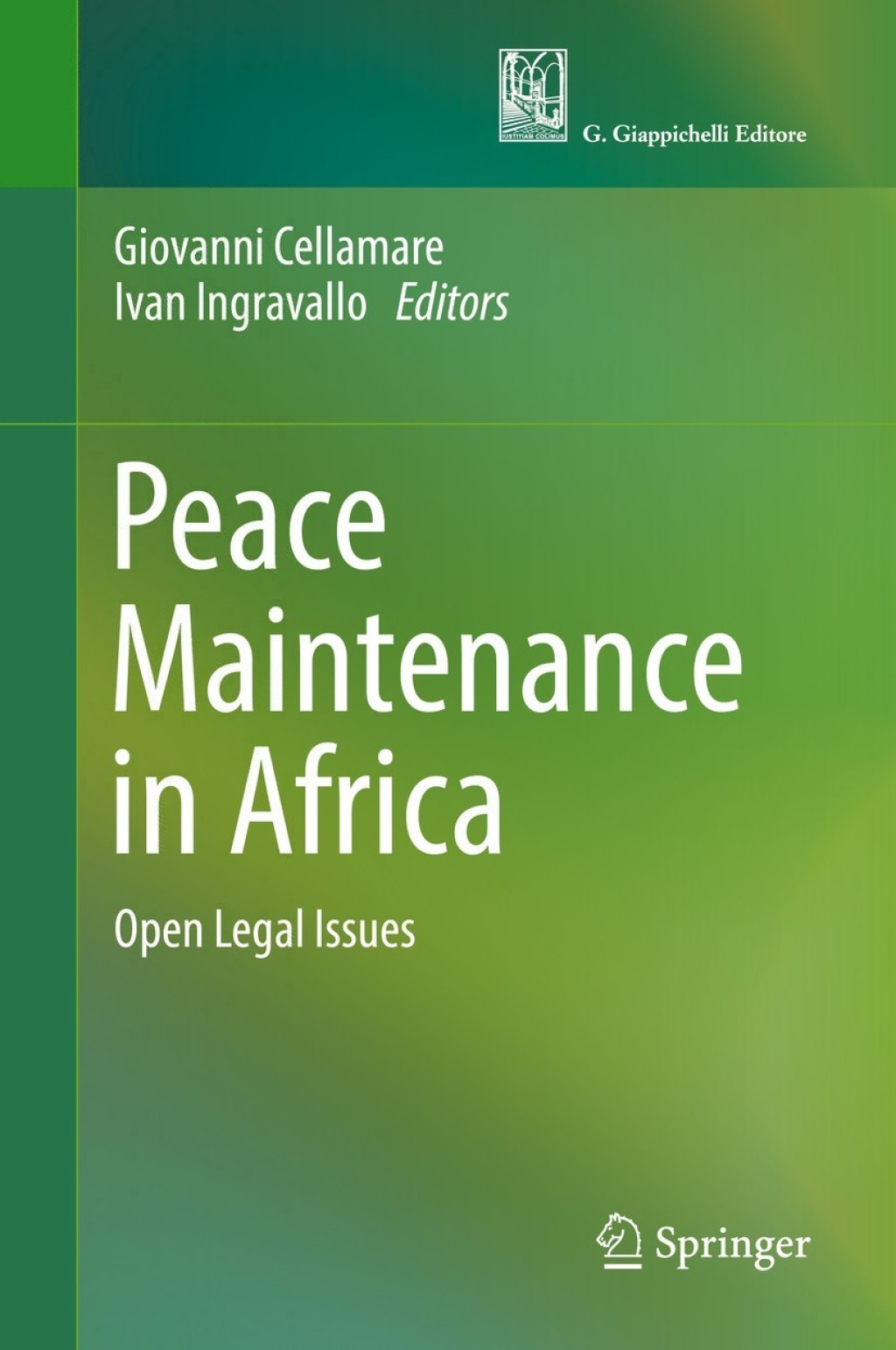 Peace Maintenance in Africa Open Legal Issues  â€“ PDF/EPUB Version Downloadable