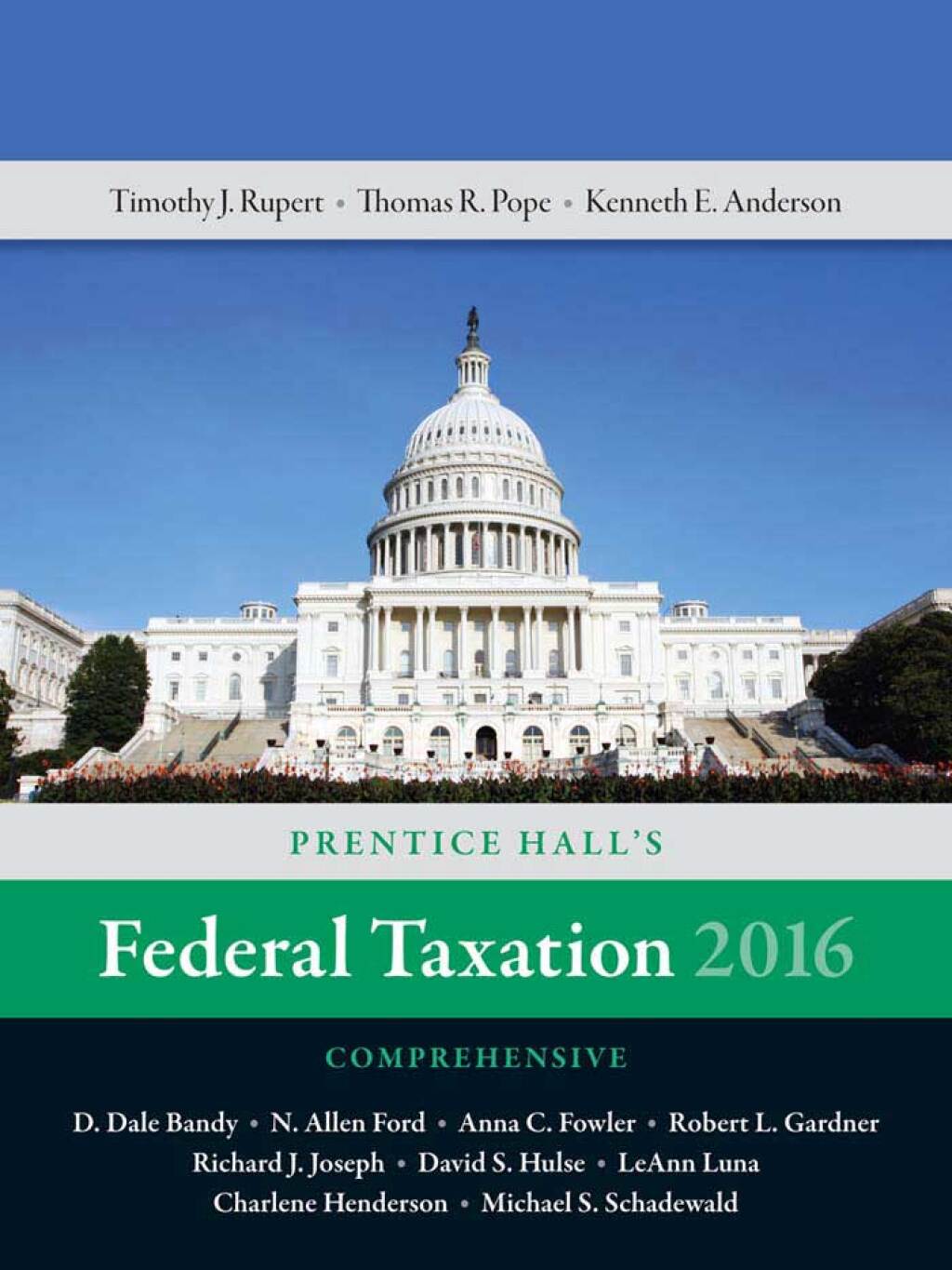 Pearson's Federal Taxation 2016 Comprehensive 29th Edition â€“ PDF/EPUB Version Downloadable