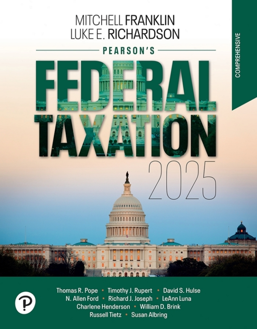 Pearson's Federal Taxation 2025 Comprehensive 38th Edition â€“ PDF/EPUB Version Downloadable