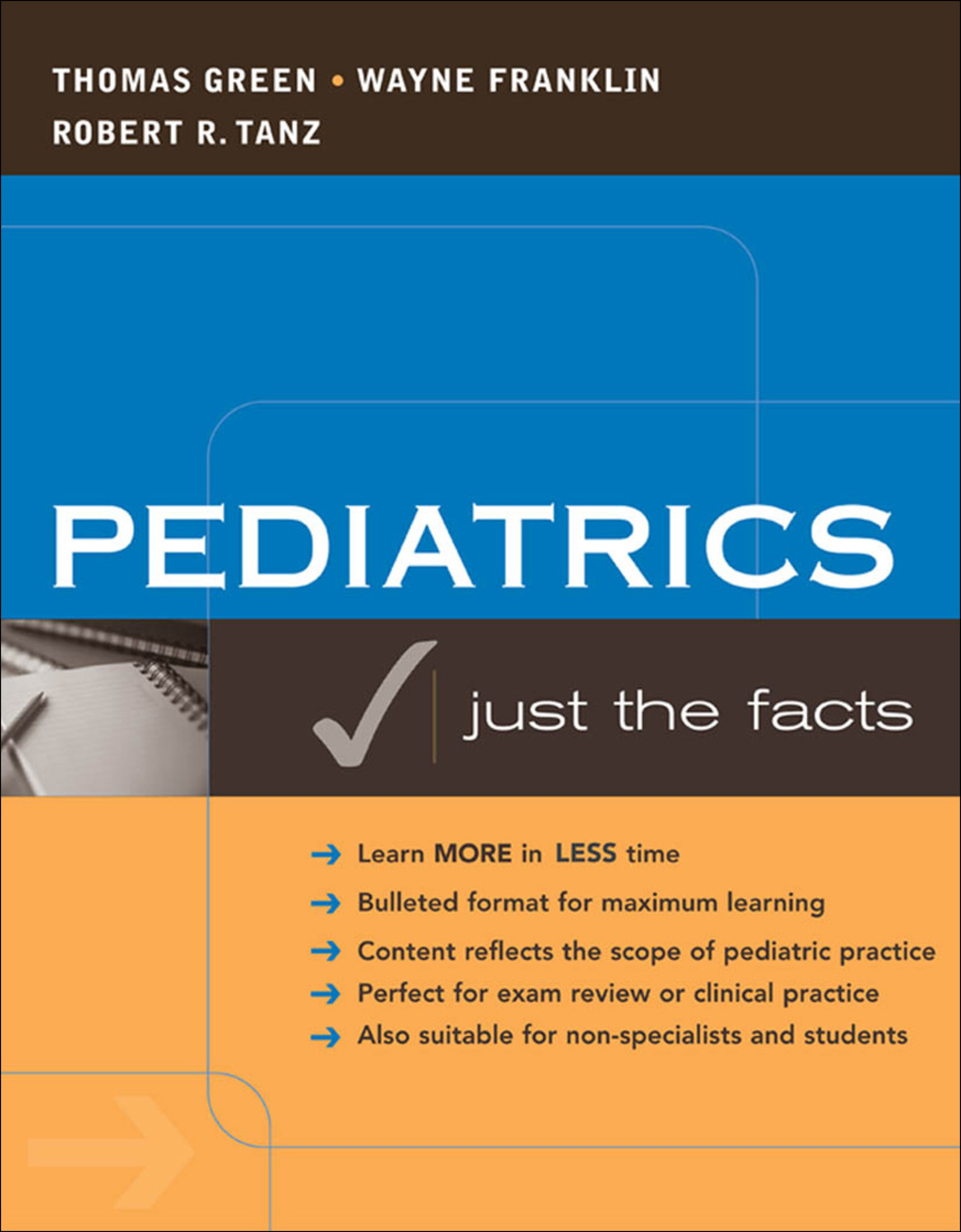 Pediatrics: Just the Facts 1st Edition â€“ PDF/EPUB Version Downloadable