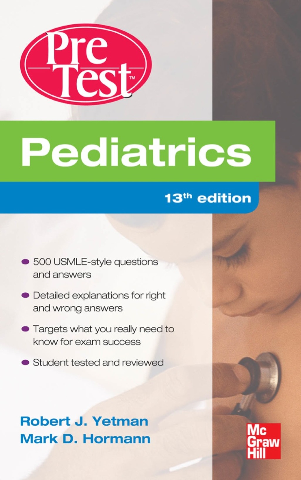 Pediatrics PreTest Self-Assessment And Review 13th Edition â€“ PDF/EPUB Version Downloadable