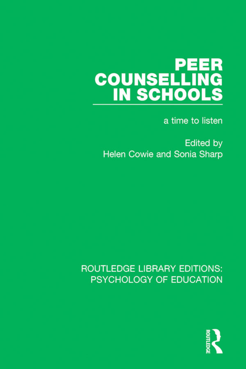 Peer Counselling in Schools A Time to Listen 1st Edition â€“ PDF/EPUB Version Downloadable