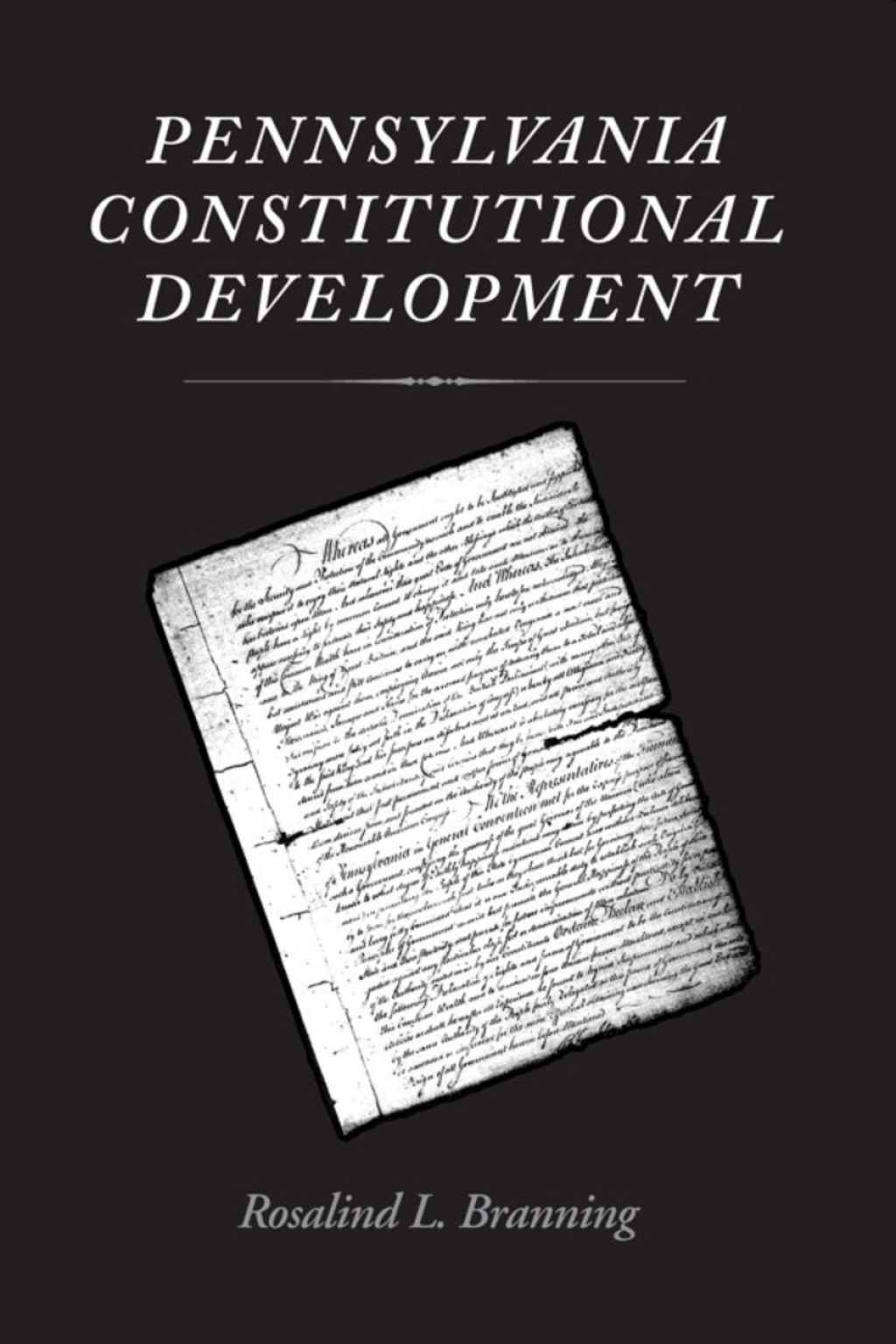 Pennsylvania Constitutional Development  â€“ PDF/EPUB Version Downloadable