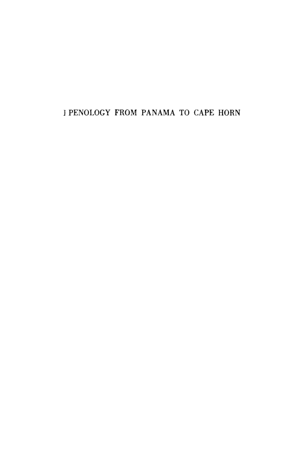 Penology from Panama to Cape Horn  â€“ PDF/EPUB Version Downloadable
