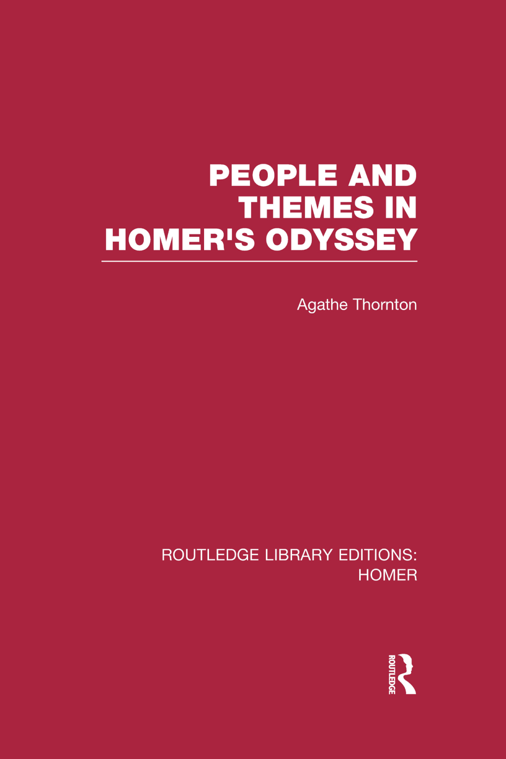 People and Themes in Homer's Odyssey 1st Edition â€“ PDF/EPUB Version Downloadable