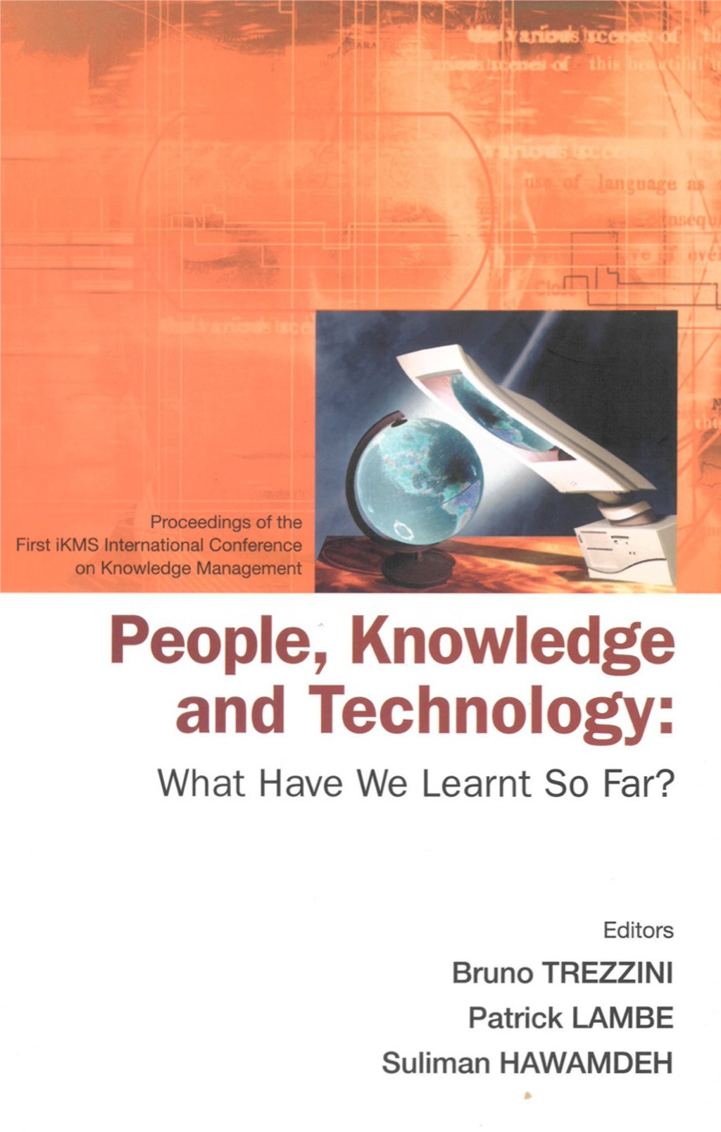 PEOPLE, KNOWLEDGE & TECHNOLOGY What Have We Learnt So Far?  â€“ PDF/EPUB Version Downloadable