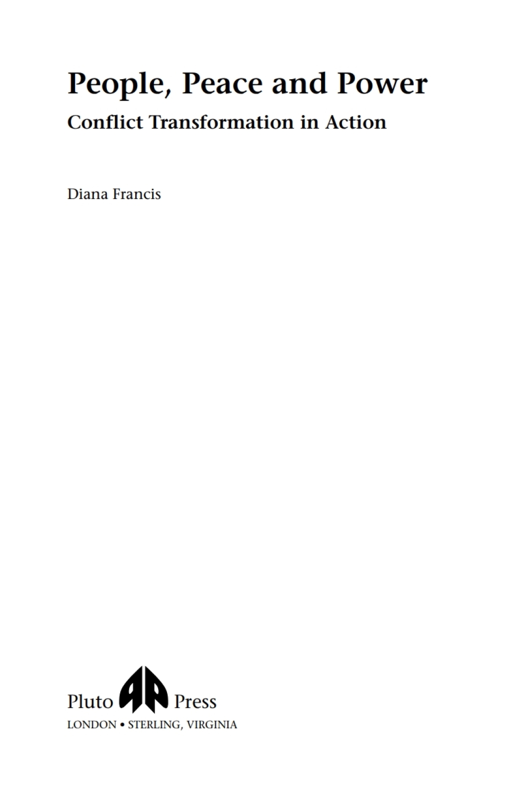 People, Peace and Power Conflict Transformation in Action 1st Edition â€“ PDF/EPUB Version Downloadable