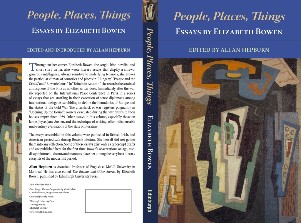 People, Places, Things â€“ Essays by Elizabeth Bowen  â€“ PDF/EPUB Version Downloadable