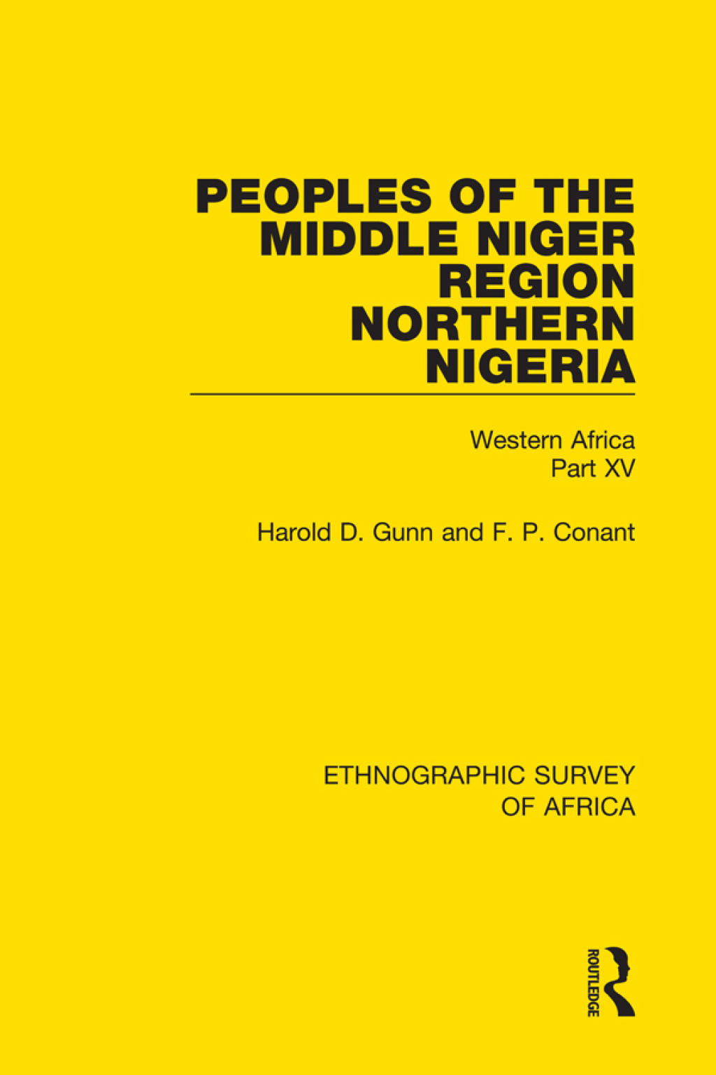 Peoples of the Middle Niger Region Northern Nigeria Western Africa Part XV 1st Edition â€“ PDF/EPUB Version Downloadable