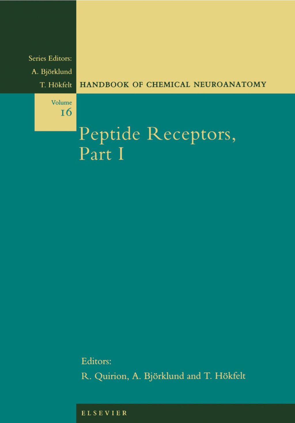 Peptide Receptors, Part I 1st Edition â€“ PDF/EPUB Version Downloadable