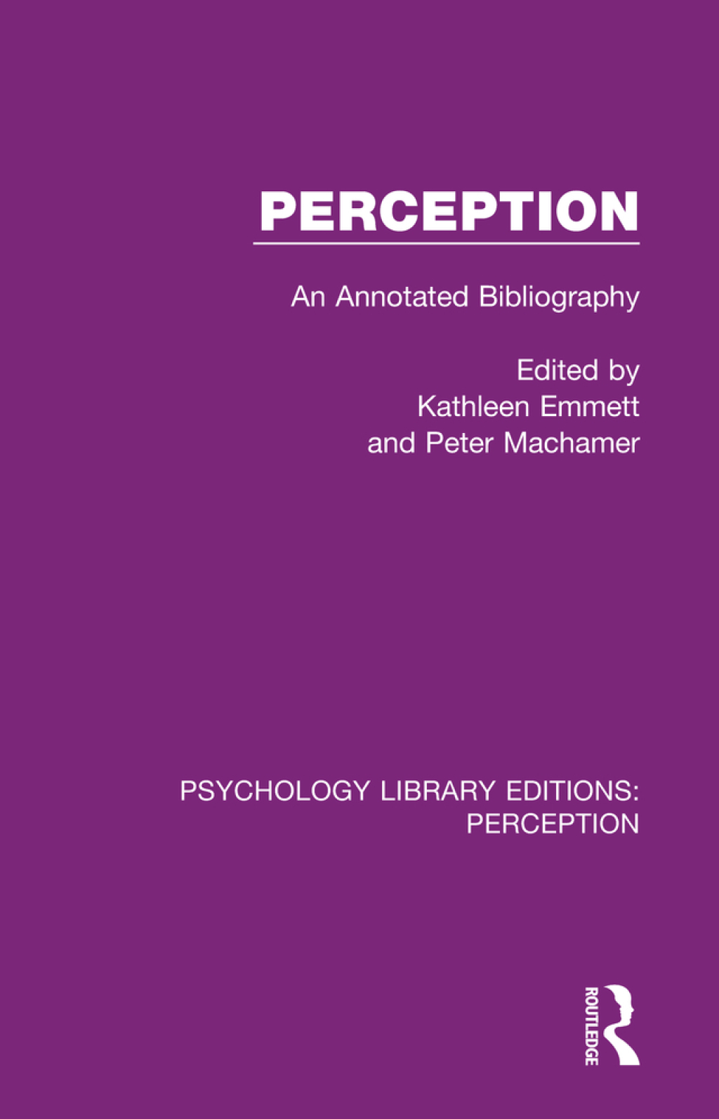 Perception An Annotated Bibliography 1st Edition â€“ PDF/EPUB Version Downloadable