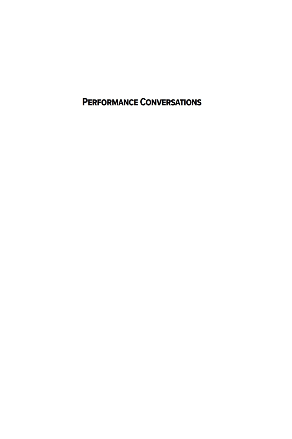 Performance Conversations How to Use Questions to Coach Employees, Improve Productivity, and Boost Confidence (Without Appraisals!) - (PDF/EPUB Version)