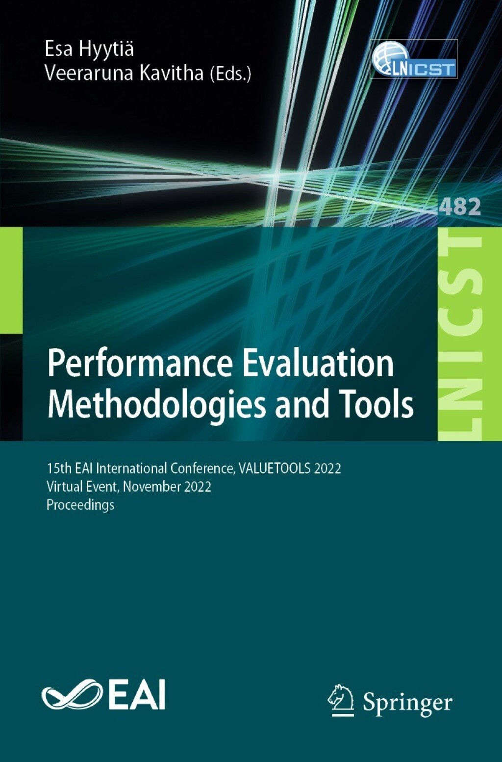 Performance Evaluation Methodologies and Tools 15th EAI International Conference, VALUETOOLS 2022, Virtual Event, November 2022, Proceedings  â€“ PDF/EPUB Version Downloadable