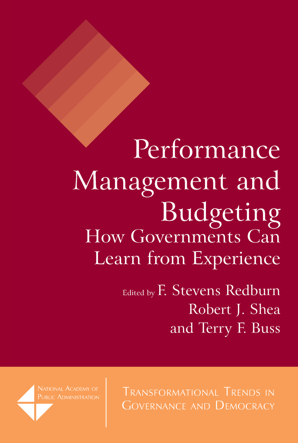 Performance Management and Budgeting How Governments Can Learn from Experience 1st Edition â€“ PDF/EPUB Version Downloadable