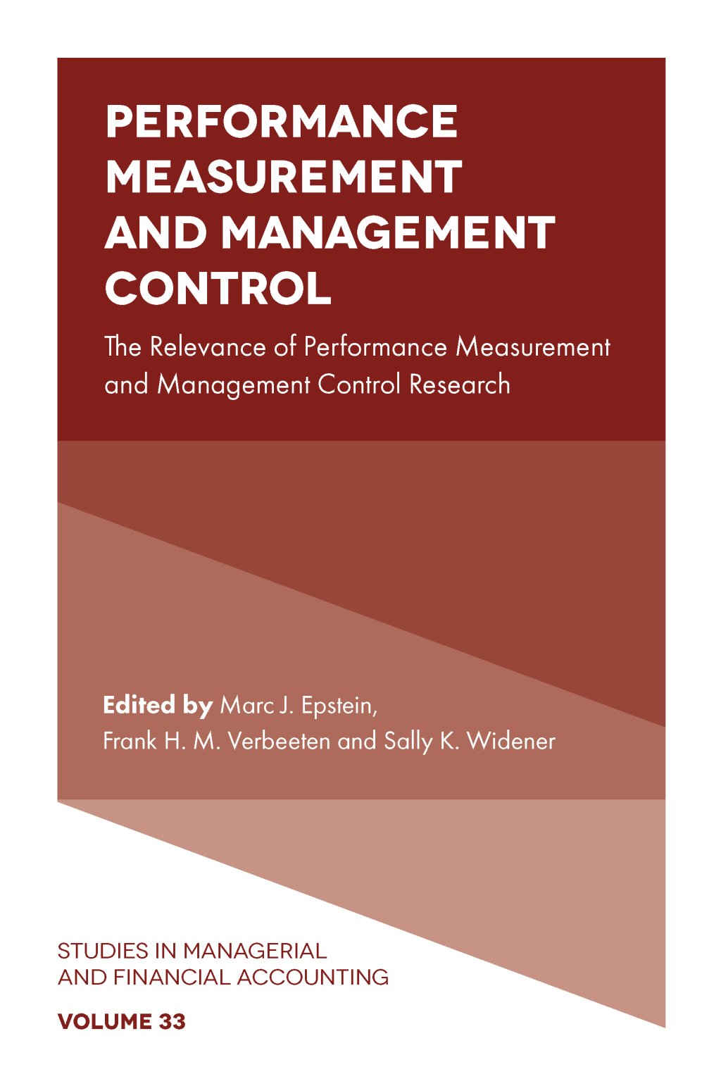 Performance Measurement and Management Control The Relevance of Performance Measurement and Management Control Research  â€“ PDF/EPUB Version Downloadable