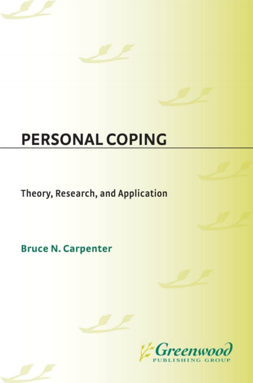 Personal Coping Theory, Research, and Application 1st Edition â€“ PDF/EPUB Version Downloadable