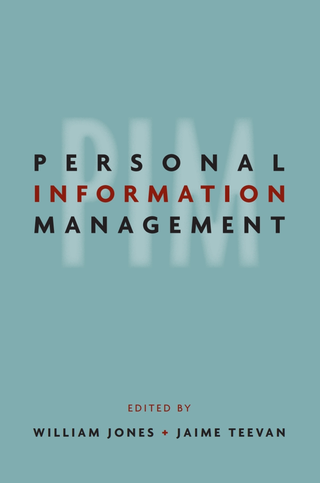 Personal Information Management  â€“ PDF/EPUB Version Downloadable