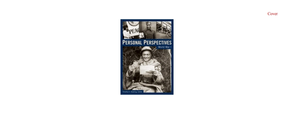 Personal Perspectives World War I 1st Edition â€“ PDF/EPUB Version Downloadable