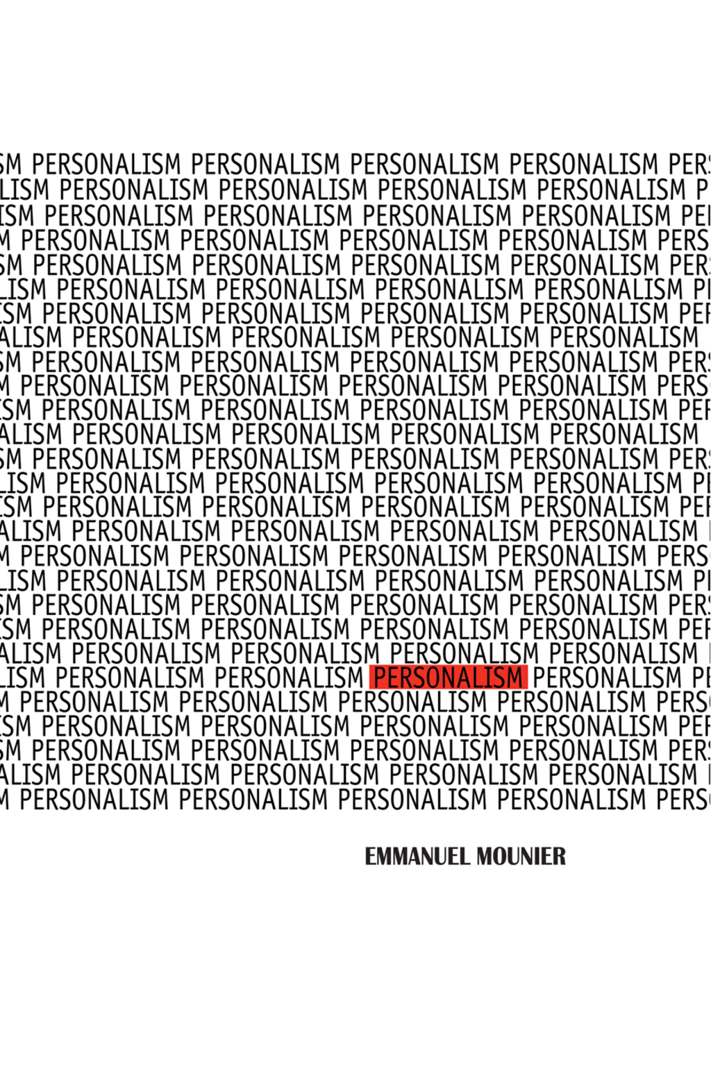 Personalism - (PDF/EPUB Version)
